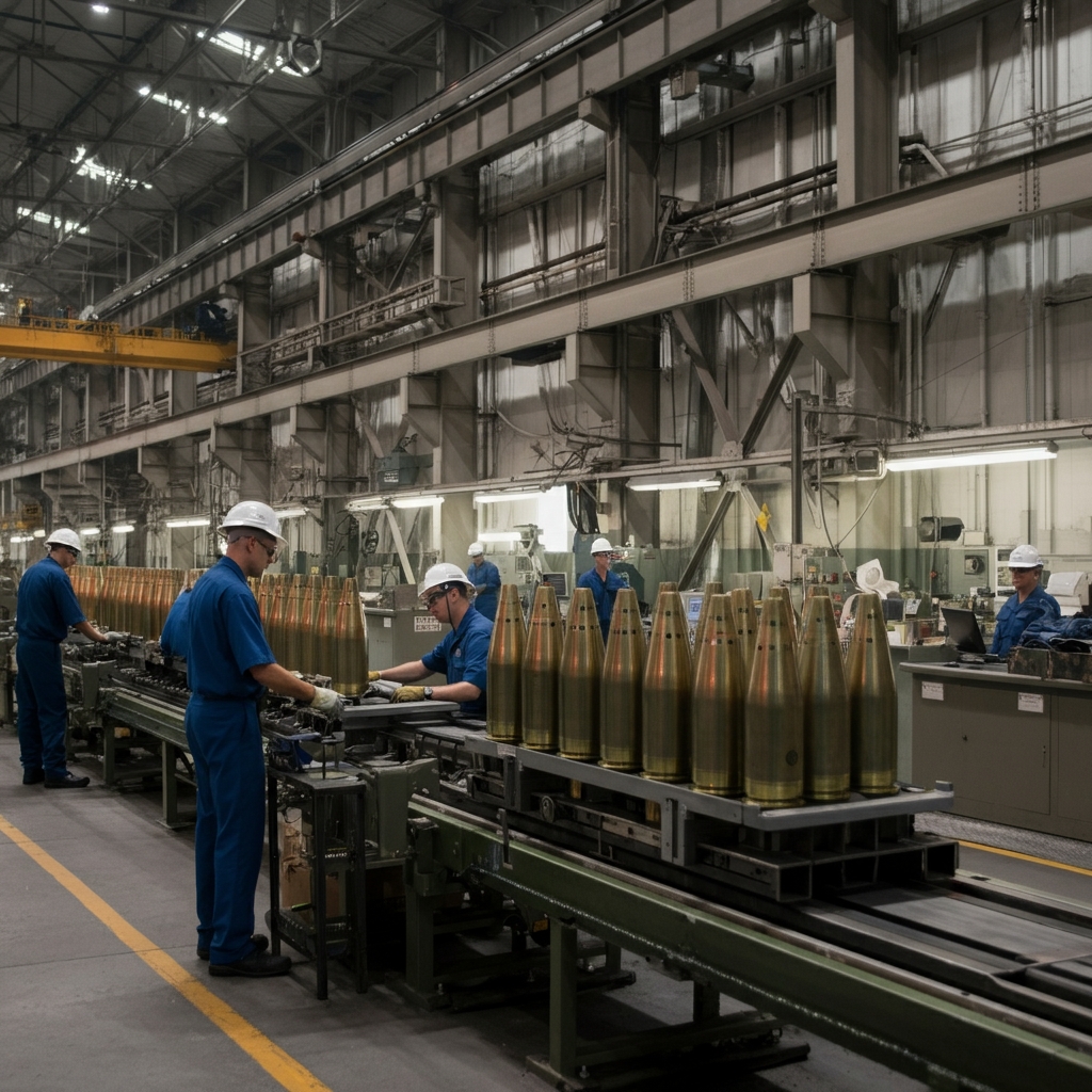 155mm artillery shells